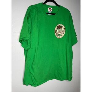 Harley-Davidson Clover St. Charles Missouri graphic t-shirt green